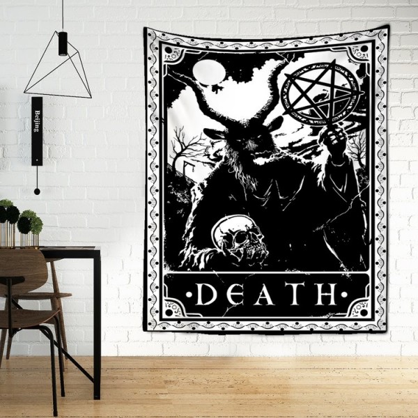 Tarot Death- Printed Tapestry