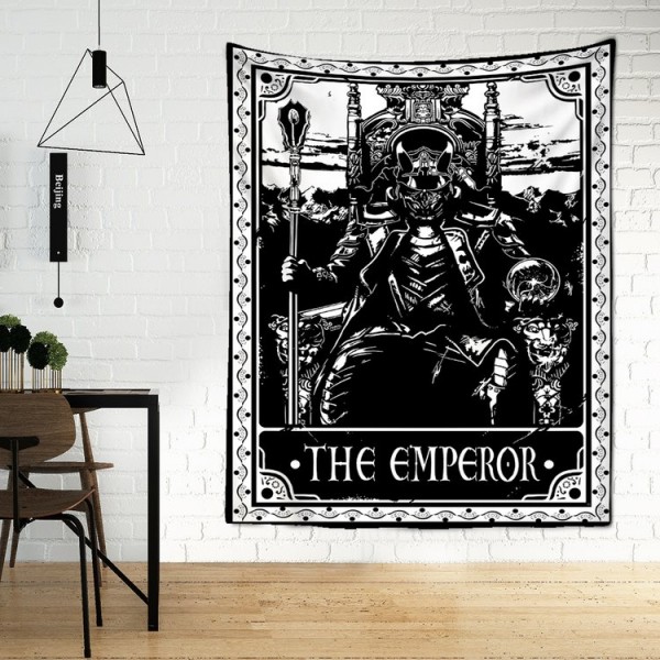 Tarot Emperor - Printed Tapestry