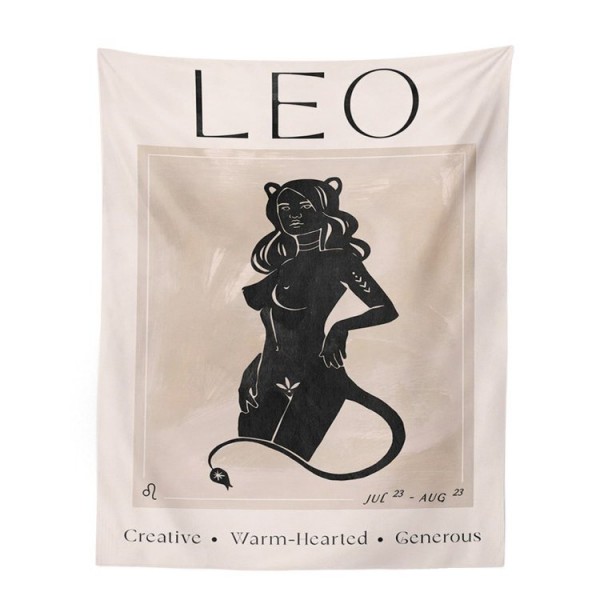 Constellations Leo - Printed Tapestry