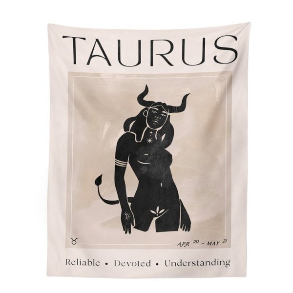 Constellations Taurus- Printed Tapestry