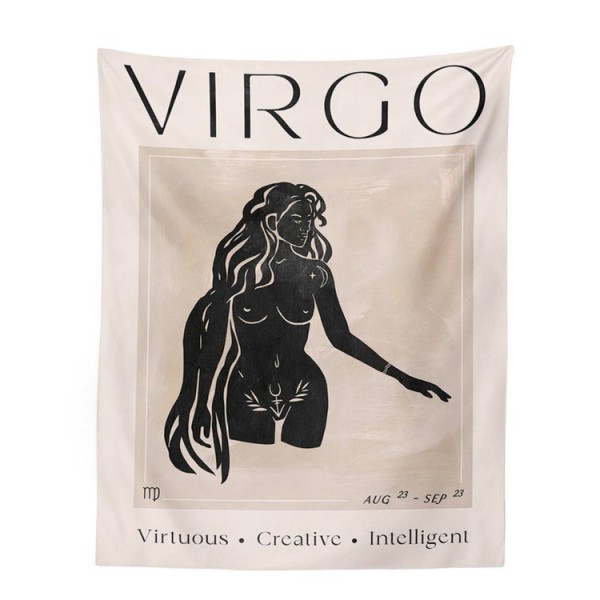 Constellations Virgo- Printed Tapestry