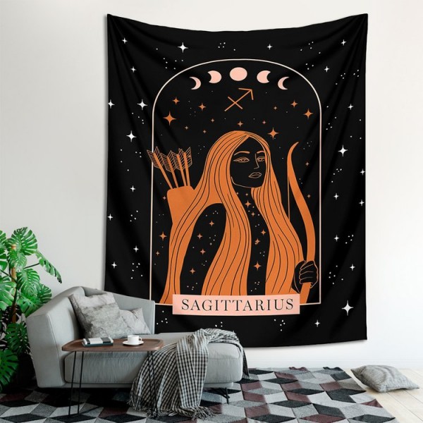 Constellations Sagittarius - Printed Tapestry