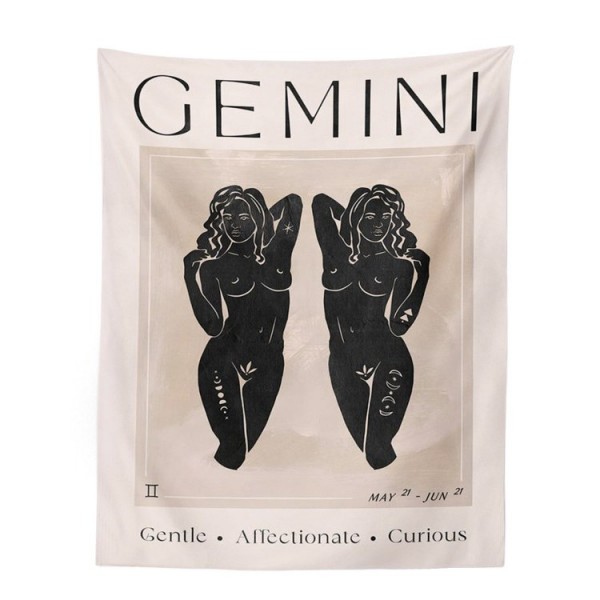 Constellations Gemini - Printed Tapestry