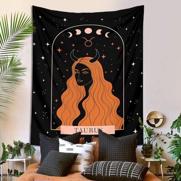 Constellations Taurus - Printed Tapestry