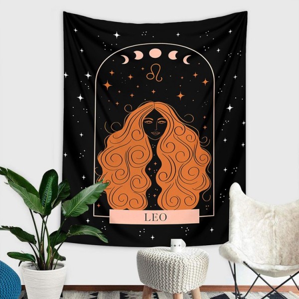 Constellations Leo - Printed Tapestry