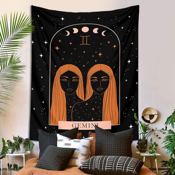 Constellations Gemini - Printed Tapestry