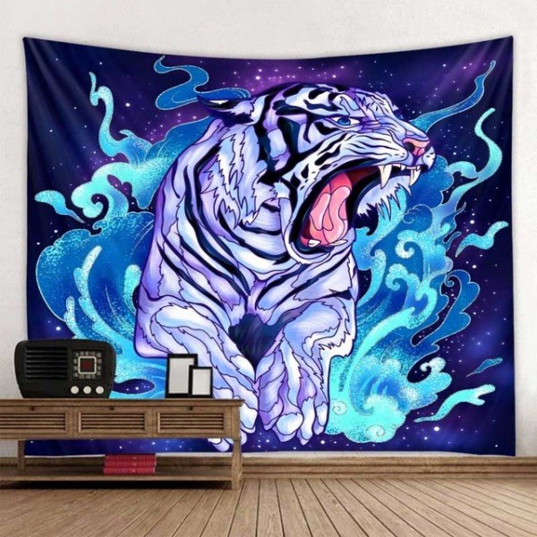 Tiger - Printed Tapestry