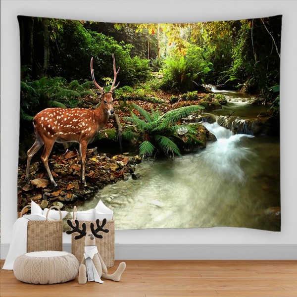 Deer - Printed Tapestry