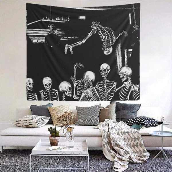 Skull - Printed Tapestry