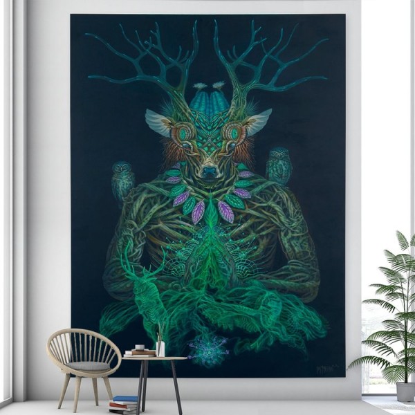 Deer - Printed Tapestry