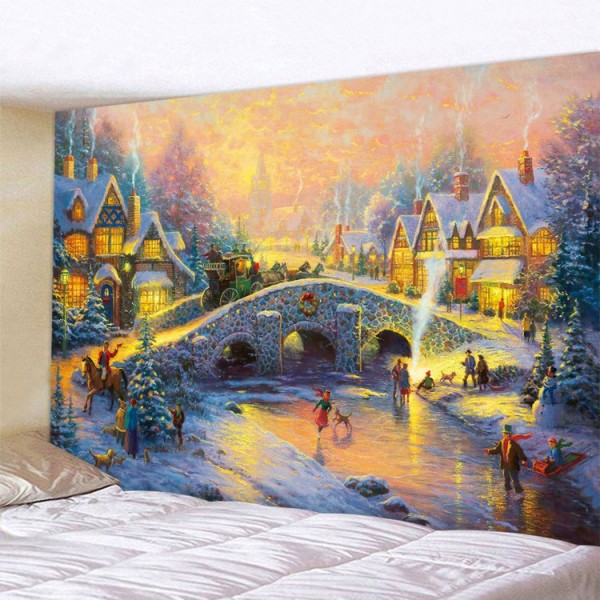 Snow - Printed Tapestry