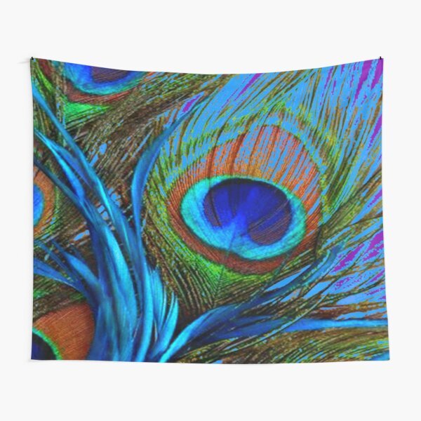 Peacock - Printed Tapestry