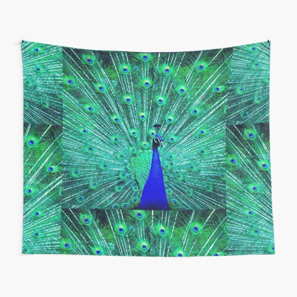 Peacock - Printed Tapestry