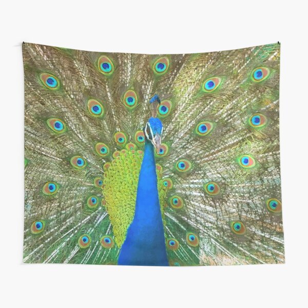 Peacock - Printed Tapestry