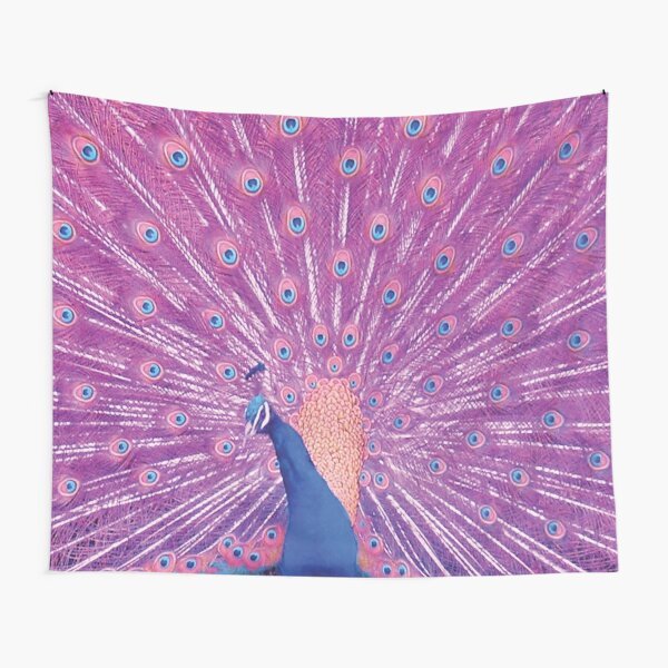 Peacock - Printed Tapestry