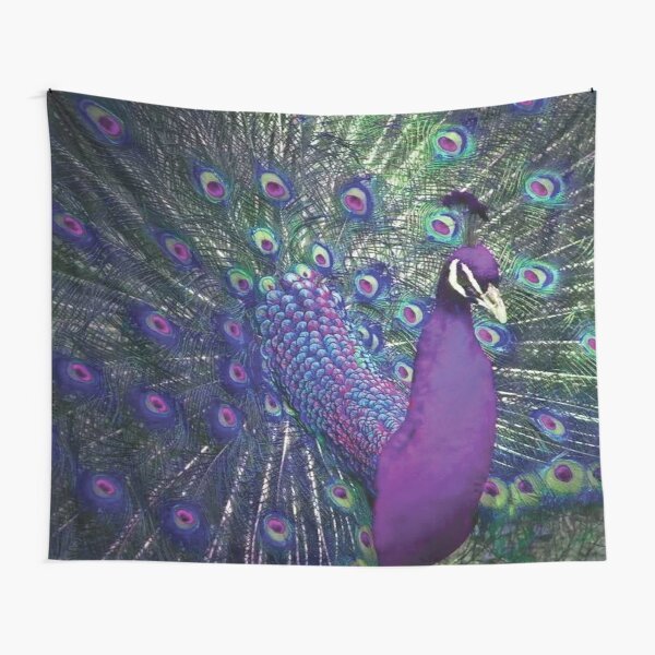 Peacock - Printed Tapestry