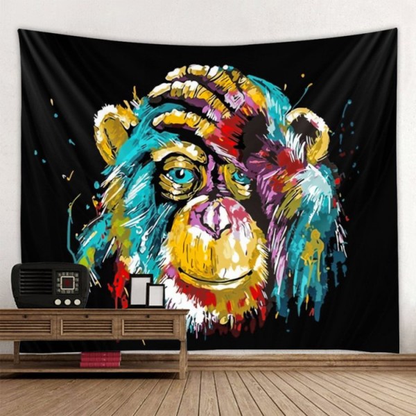 Monkey - Printed Tapestry