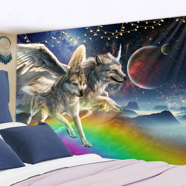 Wolf - Printed Tapestry