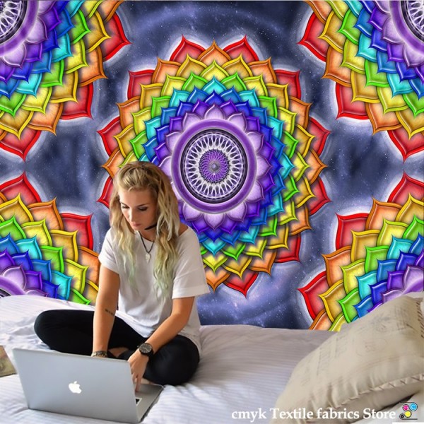 Psychedelic - Printed Tapestry