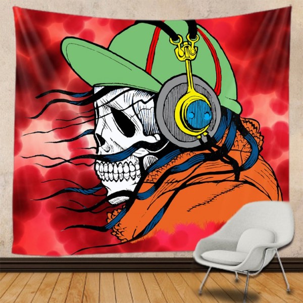 Skull - Printed Tapestry