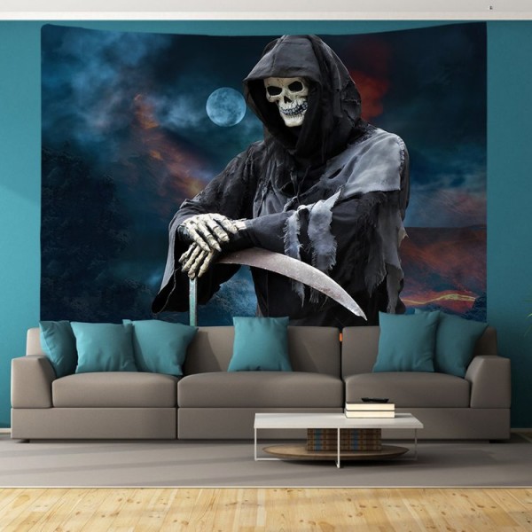 Skull - Printed Tapestry