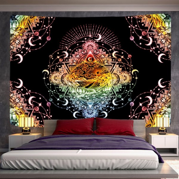 Moon&Sun  - Printed Tapestry