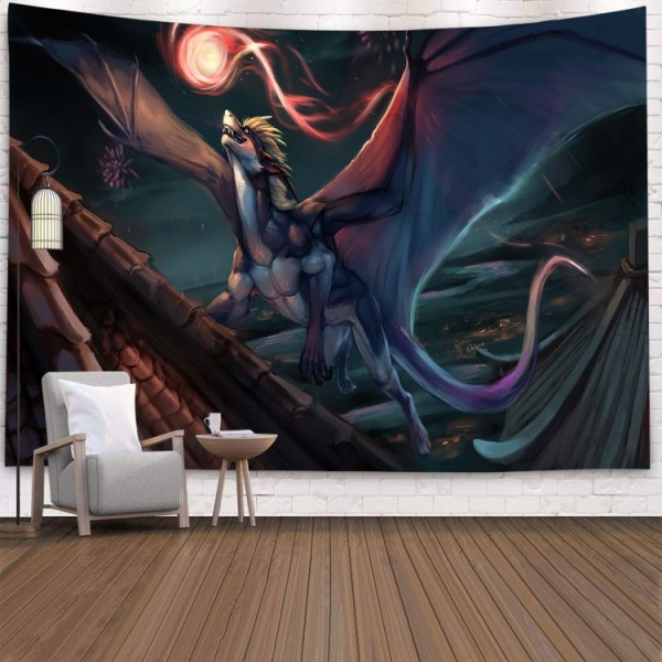 Dragon - Printed Tapestry