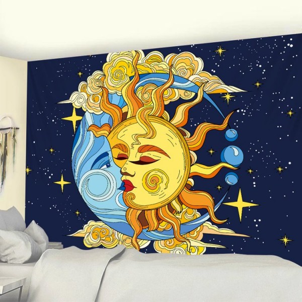 Moon&Sun  - Printed Tapestry