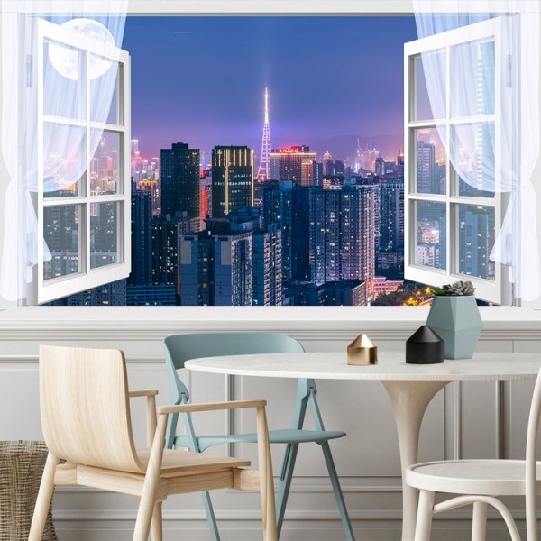 City - Printed Tapestry