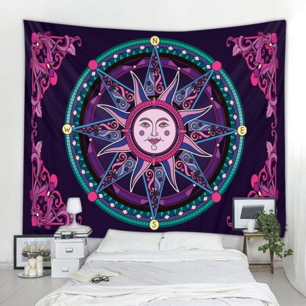 Moon&Sun  - Printed Tapestry