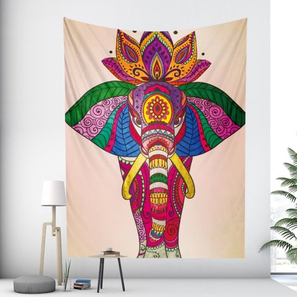 Elephant - Printed Tapestry