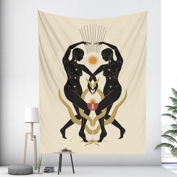 Dancing Couple - Printed Tapestry