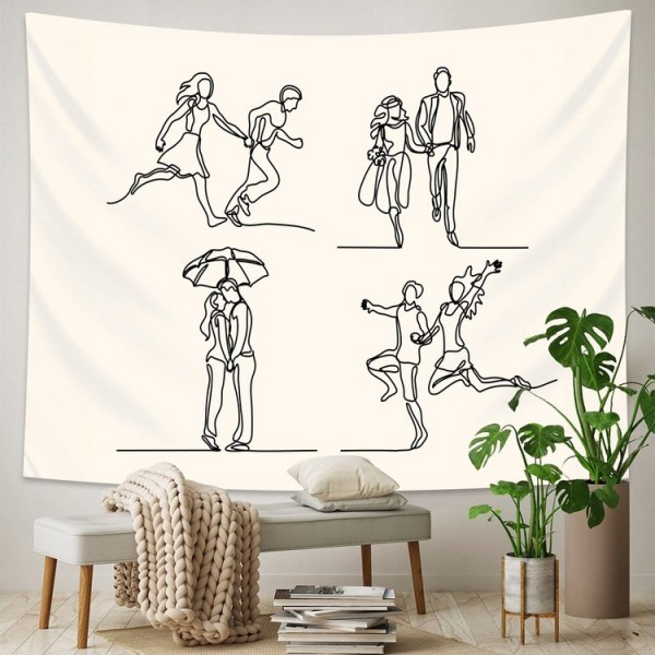 Couple - Printed Tapestry