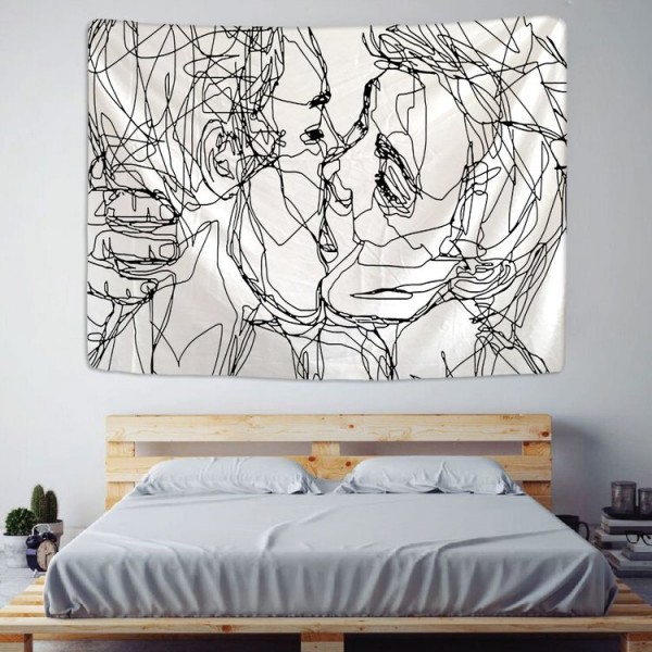 Couple - Printed Tapestry