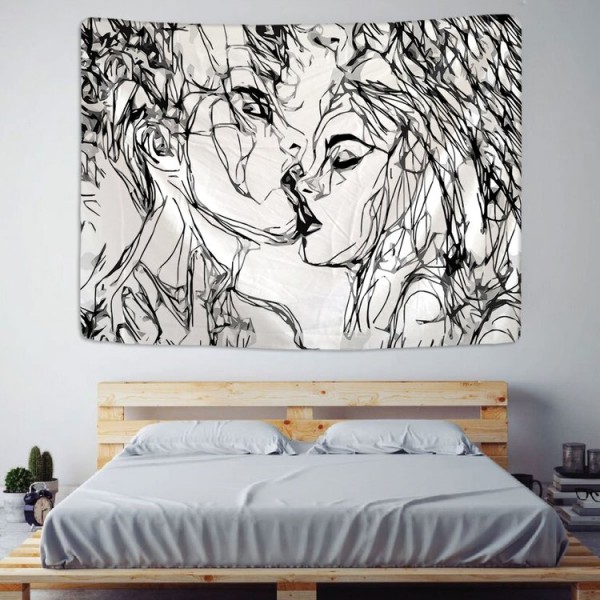 Couple - Printed Tapestry