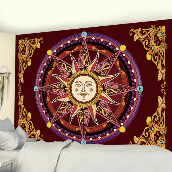 Sun & Moon - Printed Tapestry