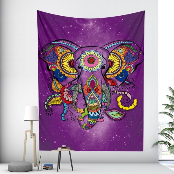 Elephant - Printed Tapestry