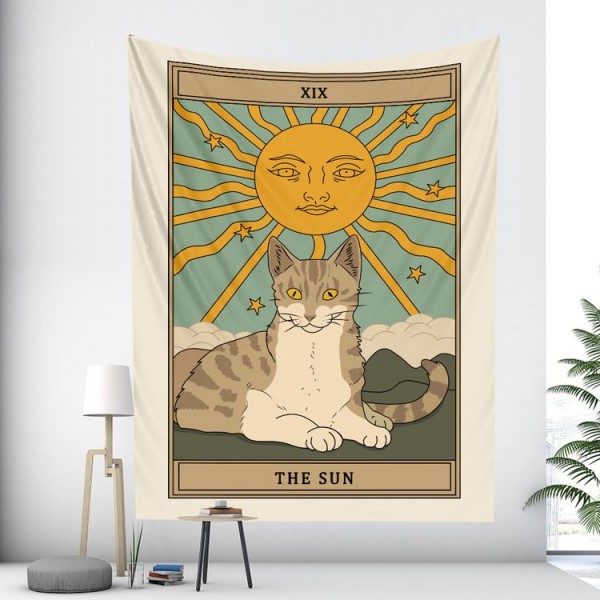 The SUN - Printed Tapestry