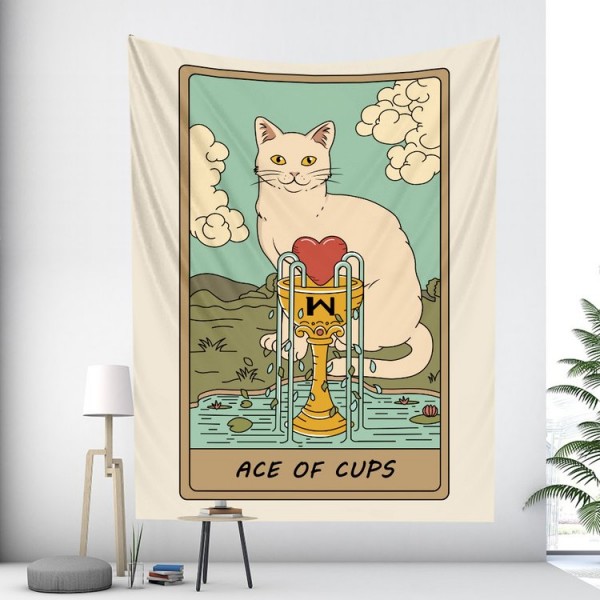 Cat - Printed Tapestry