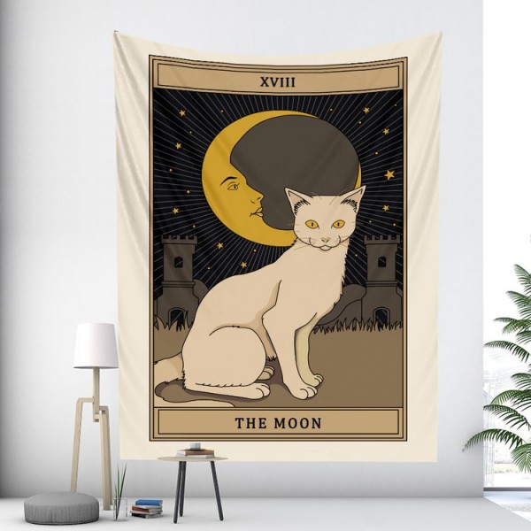 The Moon - Printed Tapestry