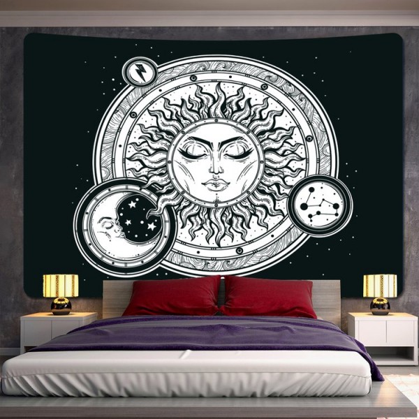 Sun & Moon - Printed Tapestry