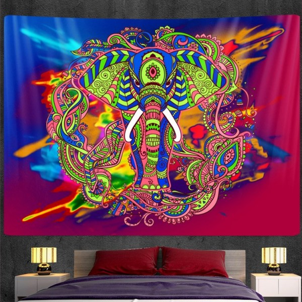 Elephant - Printed Tapestry