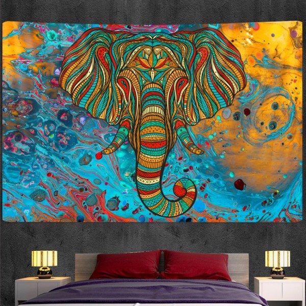 Elephant - Printed Tapestry