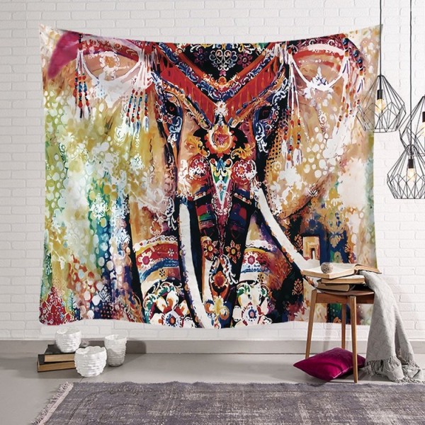 Elephant - Printed Tapestry