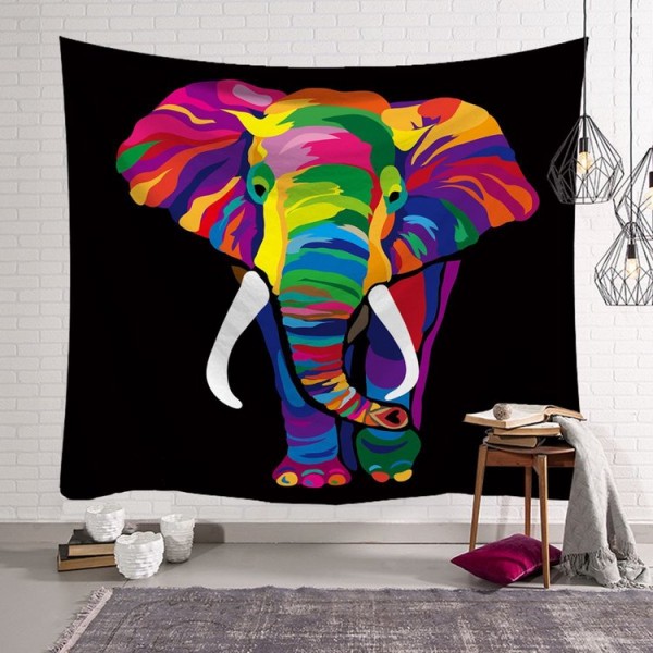 Elephant - Printed Tapestry