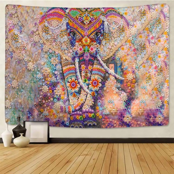 Elephant - Printed Tapestry