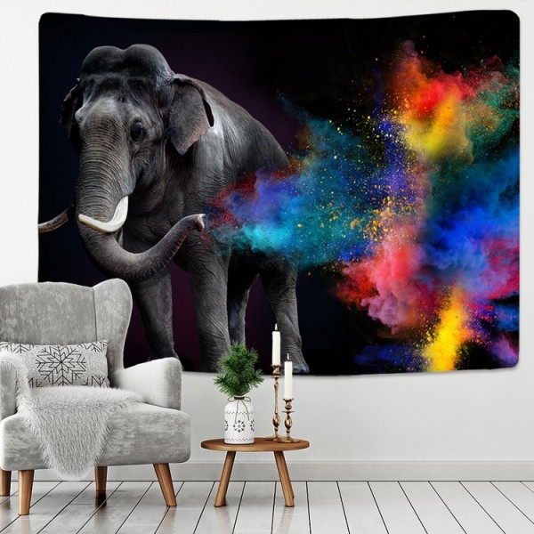 Elephant - Printed Tapestry