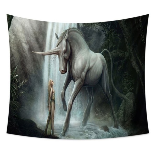 Unicorn - Printed Tapestry