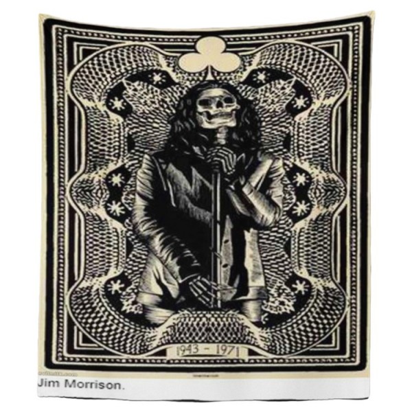 Dark Skull - Printed Tapestry