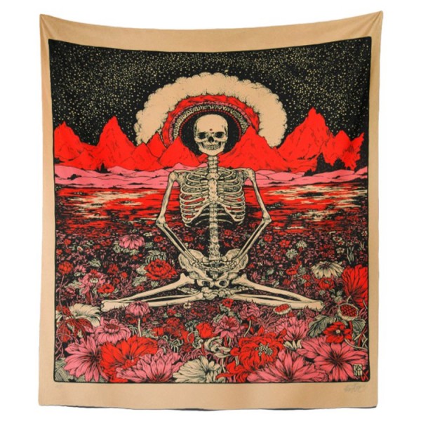 Dark Skull - Printed Tapestry